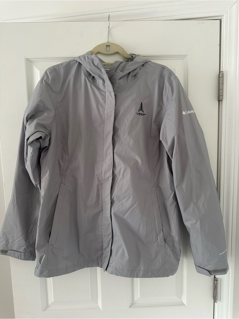 Rare Columbia Men’s United States Space Force Rain Jacket